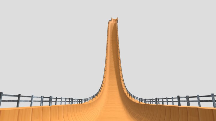 Stunt Ramp 3D Model