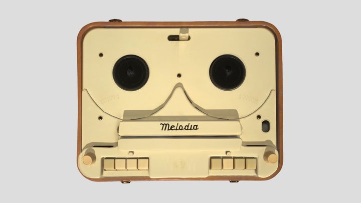 Melodia reel-to-reel tape recorder – Free 3D Model STL