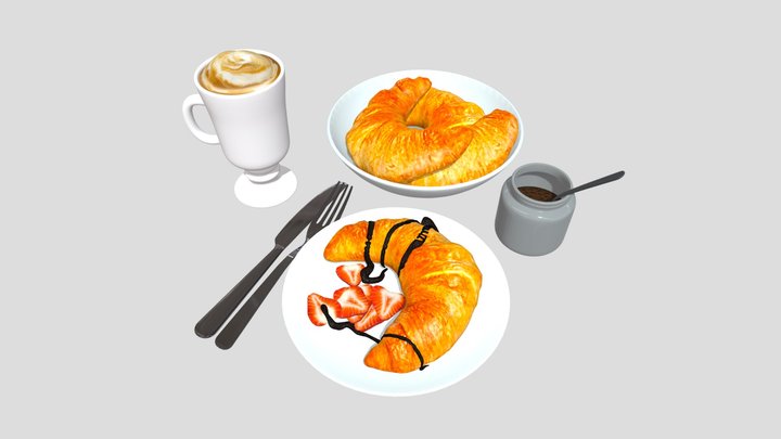 Breakfast – Modello 3D gratuito STL
