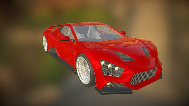 Zenvo St1 3D Model