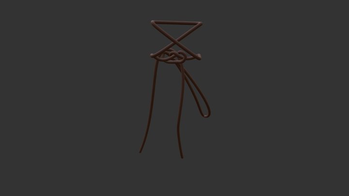 Headband Lacing 3D Model