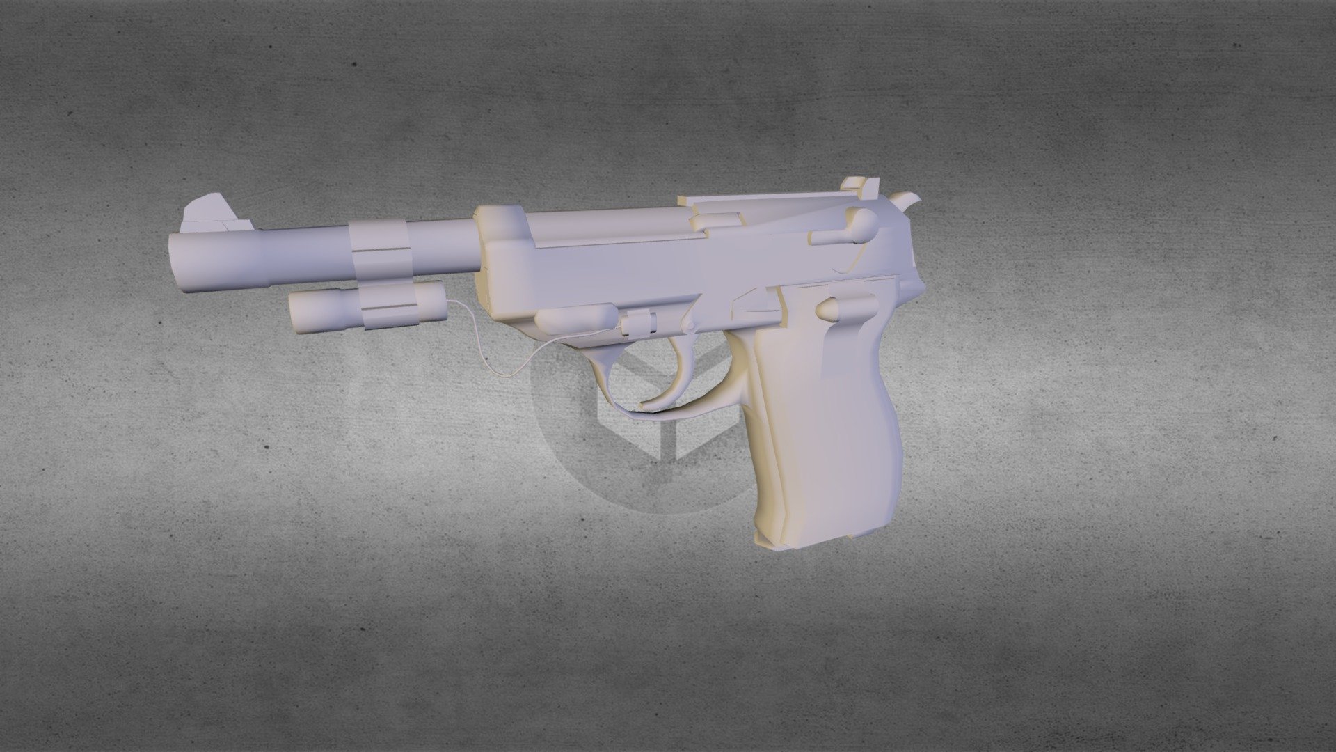 Walther P38 - 3D model by Symon [2178ad7] - Sketchfab