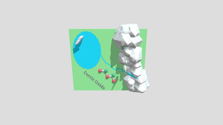 Hayden Ferric oxide biome 3D Model