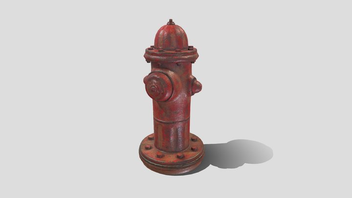 Fireplug - Ready to Unity HDRP 3D Model