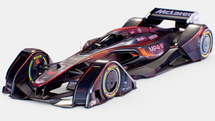 Mclaren MP4X 2016 | www.vecarz.com – Modello 3D gratuito STL