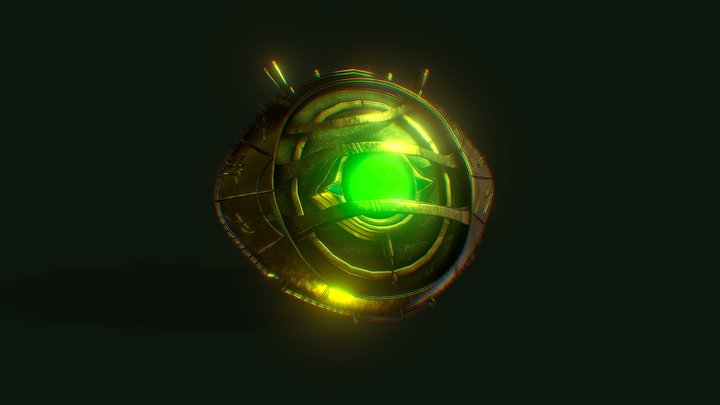 Eye Of Agamoto - Doctor Stange - Marvel 3D Model