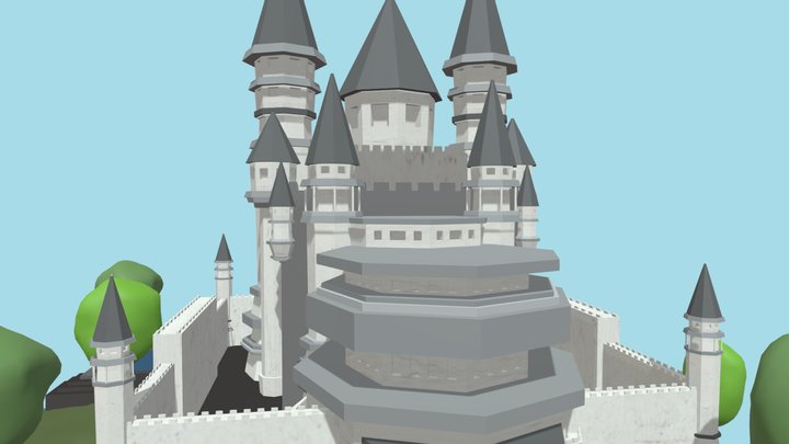 Castle 3D Model