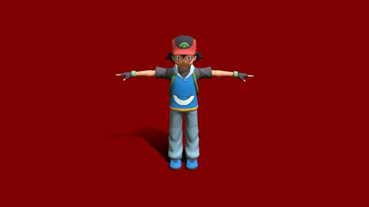 Ash 3D Model