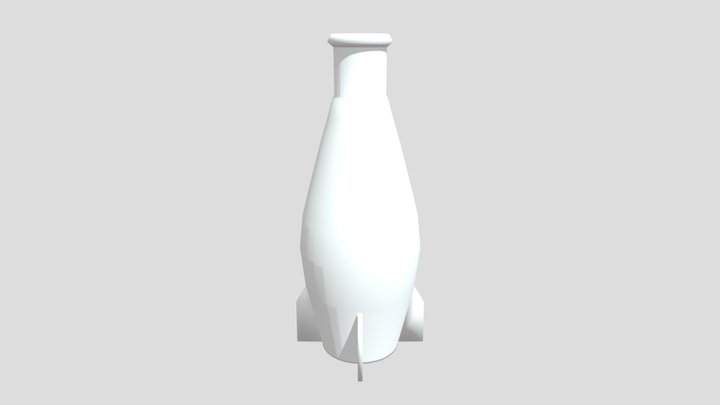 Nuka Cola Low Poly 3D Model