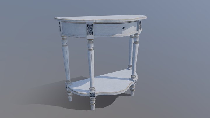 console round 3D Model