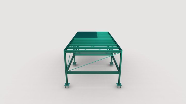 02 - BASE CAIXA D'ÁGUA 3D Model
