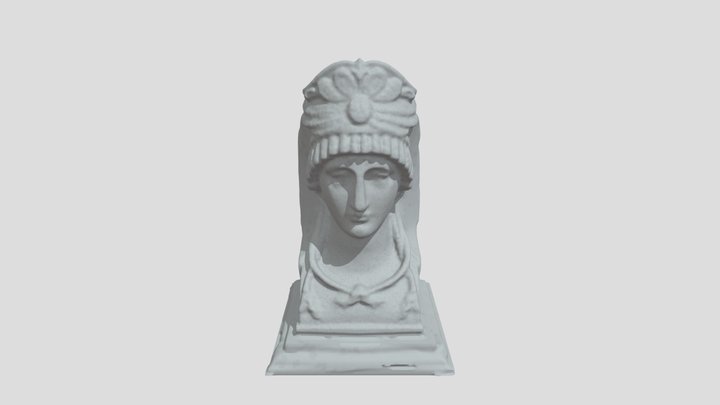 Scan 02 Fireplace Bust - printable 3D Model