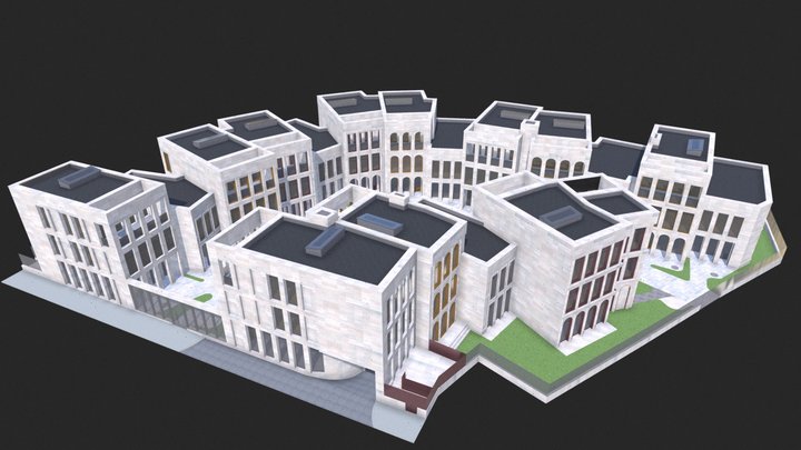 City Villas «Cameo Moscow Villas»  (Model AGR) 3D Model