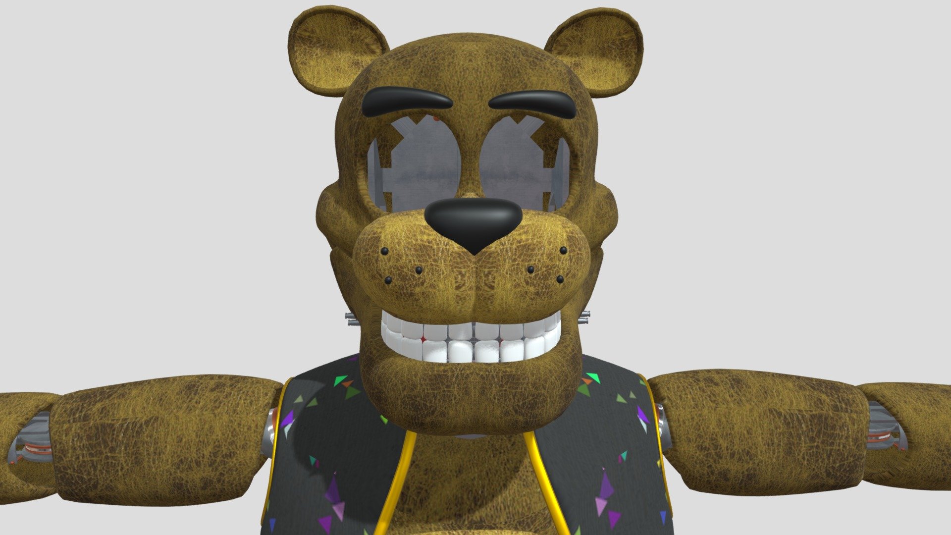Stylized_ Yellow Bear_V2 - Download Free 3D model by ☕️Mr. DaBois☕️ YT ...
