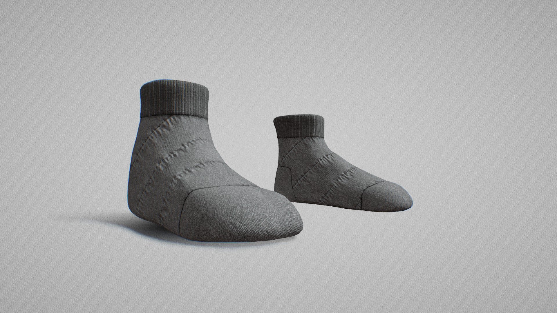 SOCKS - RIGGED - Buy Royalty Free 3D model by Isaack - Tacko The 3D Guy ...