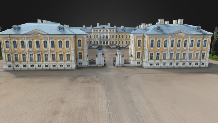 Rundāle Palace 3D Model