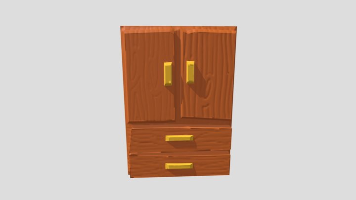 Simple Closet 3D Model