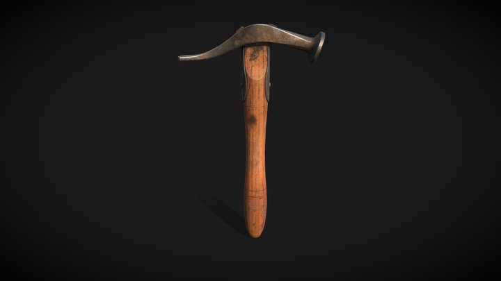 French shoe hammer 3D Model