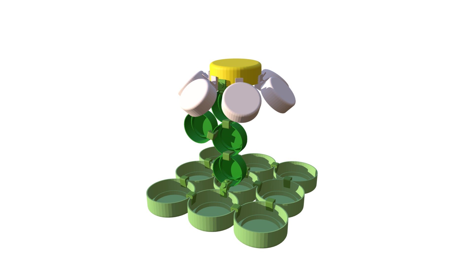 CLIP IT 3D - FLOWER / FLEUR