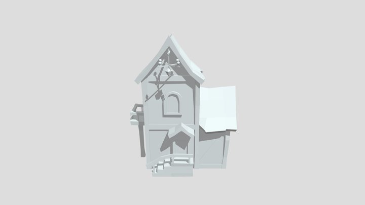 Fantasy House - Optimized For Roblox Studio 3D Model