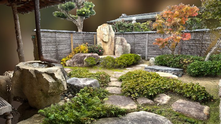 Japanese Garden - Luma AI 3D Model
