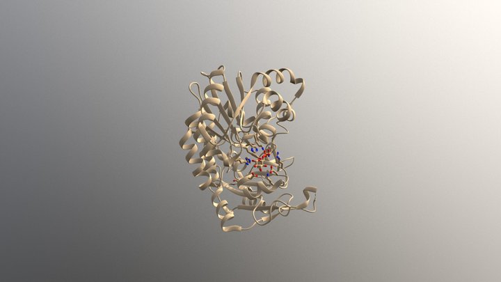 Protein2 3D Model