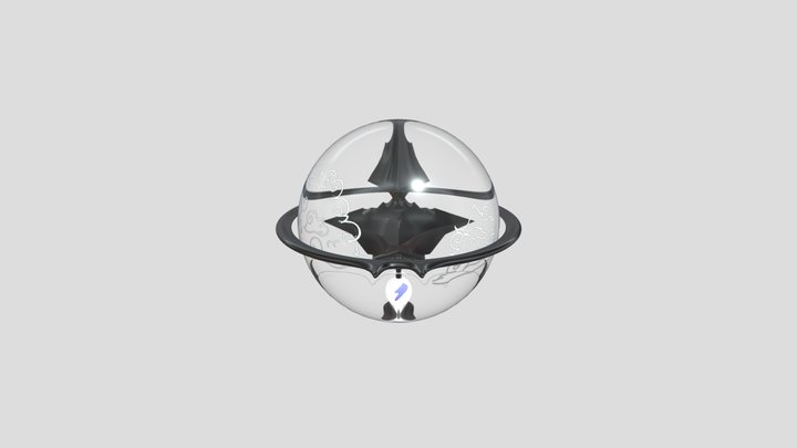 Star Compass 3D Model
