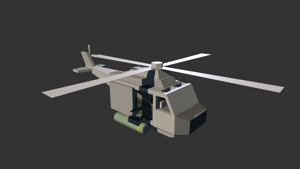 UH-1Y Venom(Rust Attack Helicopter)