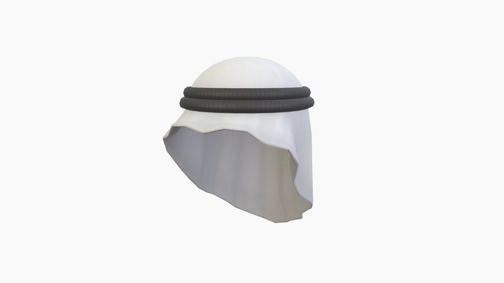 Arab Headdress 3D Model