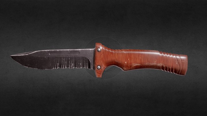 Survival_Knife 3D Model