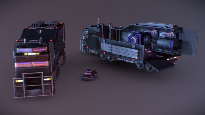 MasterBlaster - BurninRubber6 3D Model