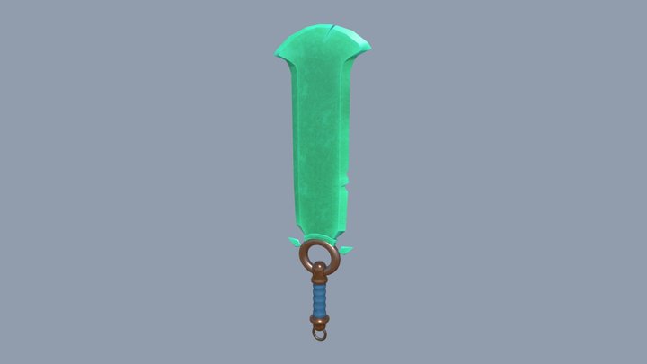 Crystal Weapon 3D Model