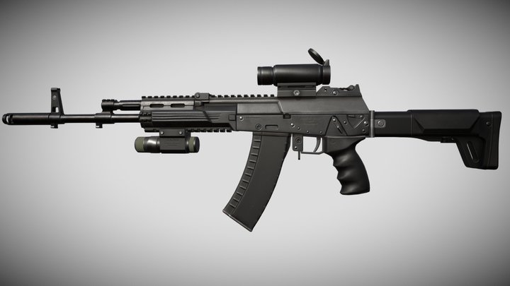 Ak12 3D Model