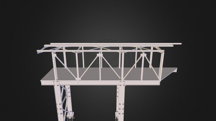 Pasarela Metalica 3D Model