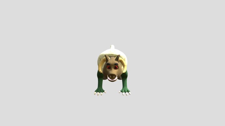Ao Ao - Iron Teeth 3D Model