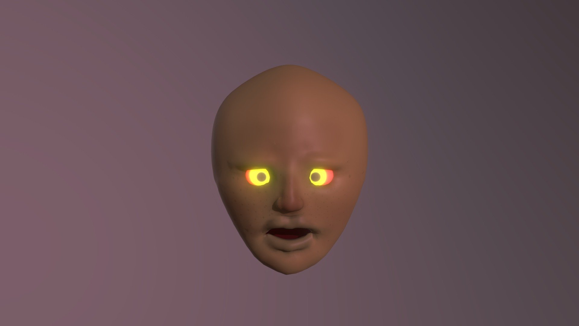 Surprised baby boi