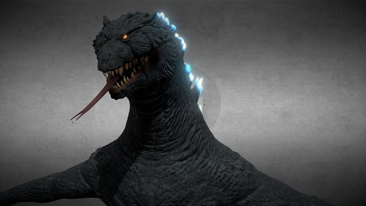 JJJ's Godzilla 2004 (Yoji Shinkawa) 3D Model