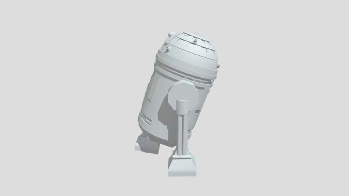 R2d2 Examen1er Parcial 3D Model