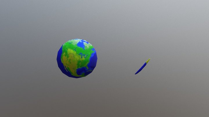 north america earth 3D Model