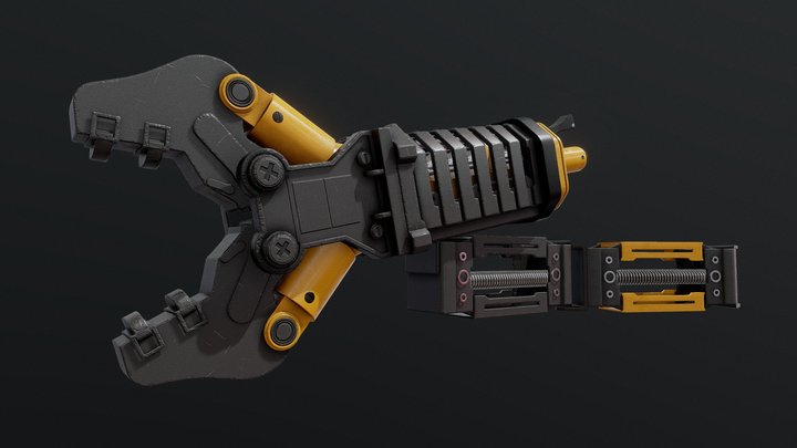 Robot Arm 3D Model