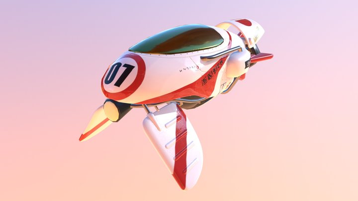 Japan Racer (Art Station Challenge) 3D Model