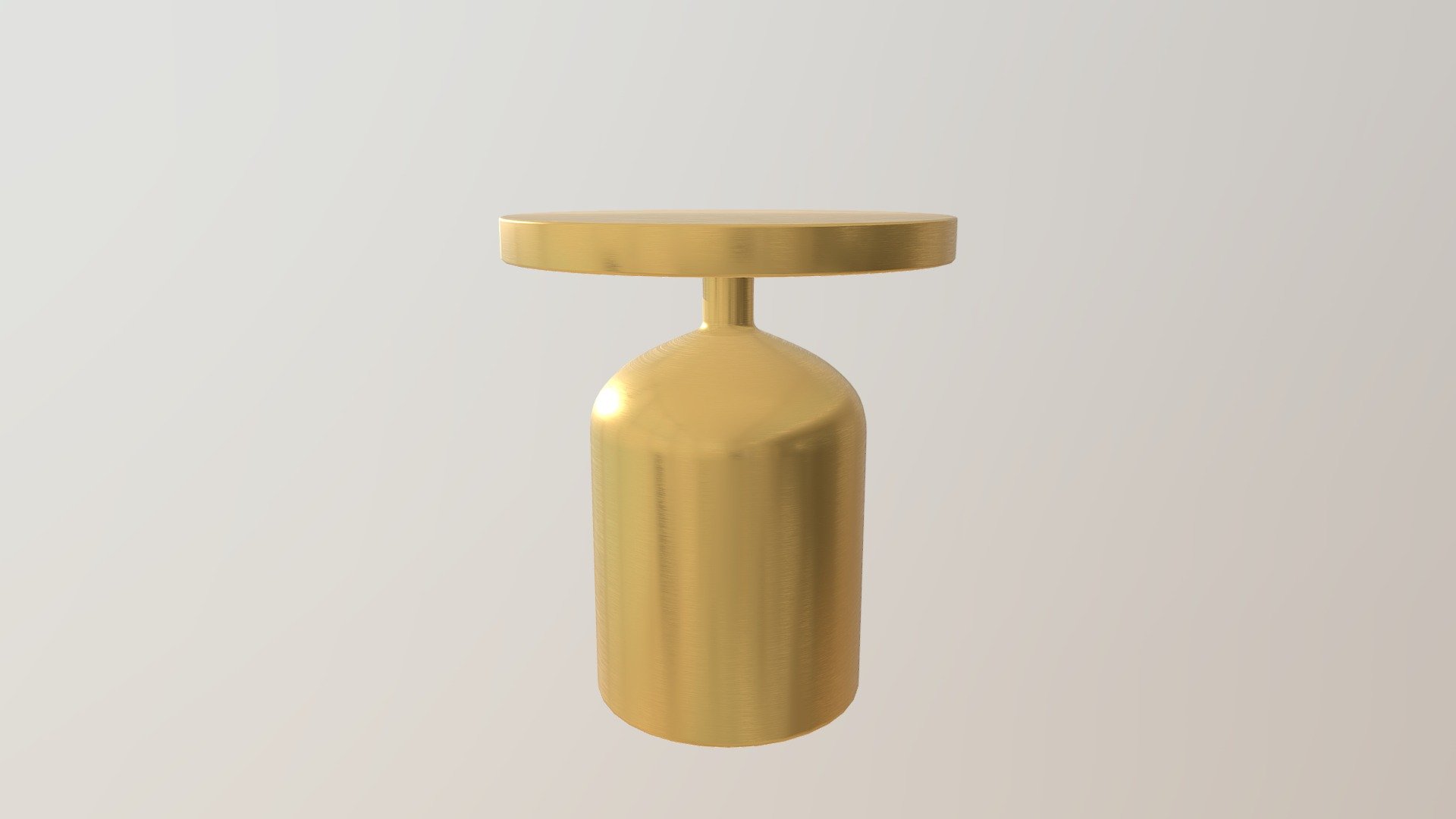 Kendal Accent Table Brass - 405000