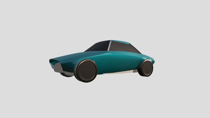 Lancia Amica Sketch Model 1 Design 8 Wk5 3D Model