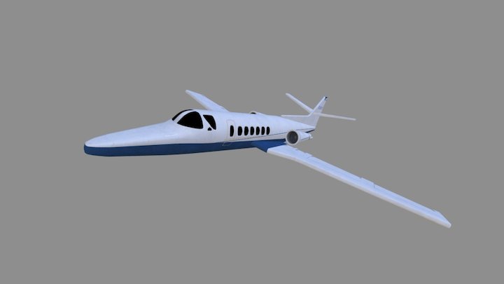 Cessna Citation V 3D Model