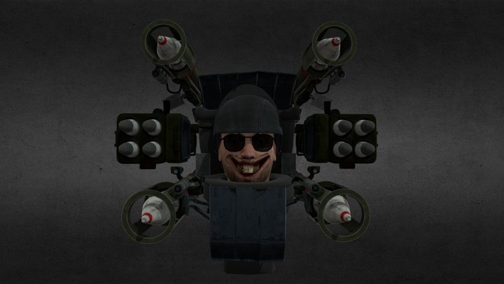 Multi Rocketeer Skibidi Toilet [AS #2] 3D Model