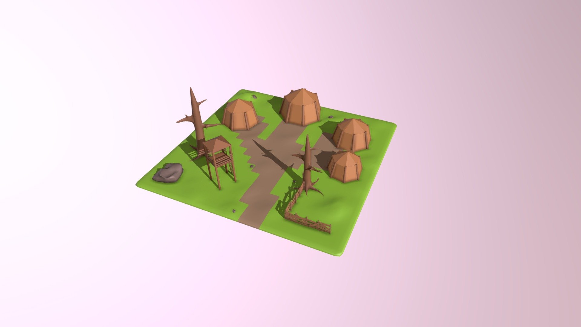 Primitive Fantasy Village