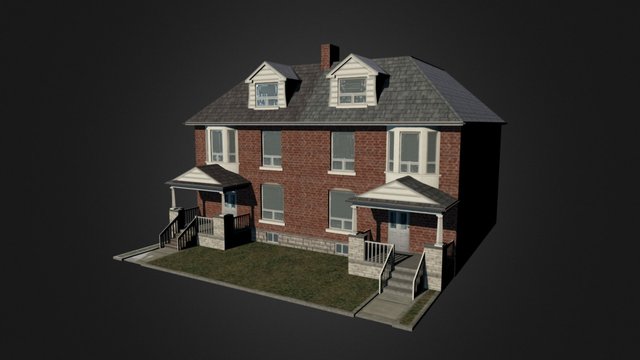 Toronto housing 05 C:S 3D Model