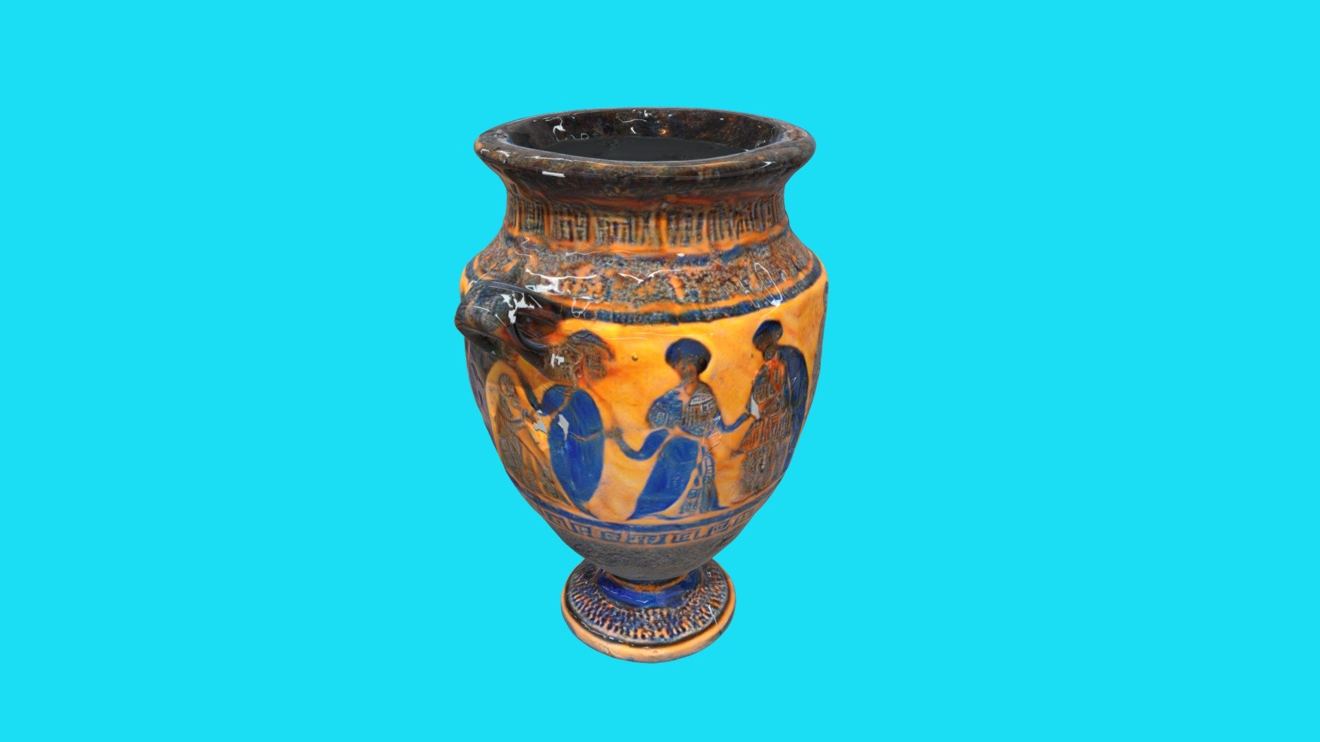 classical greek vase Download Free 3D model by vicente betoret