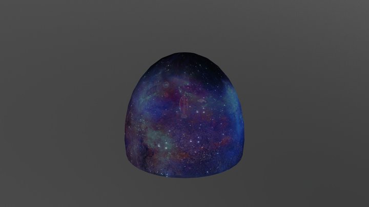 Cartoon Space 3D Model
