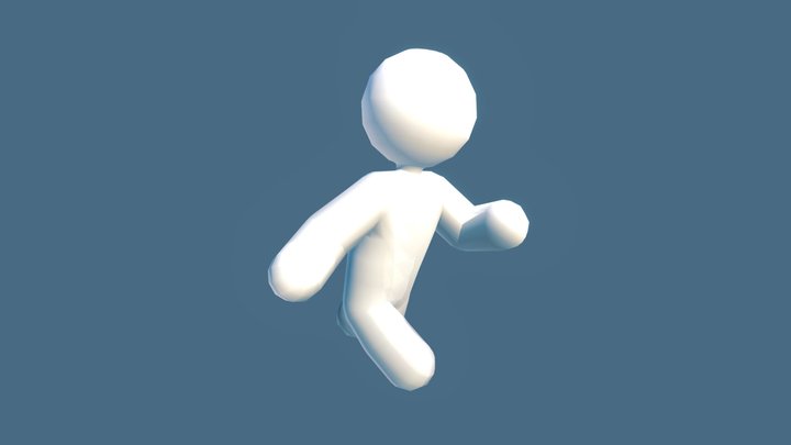Character - Casual mobile game 3D Model